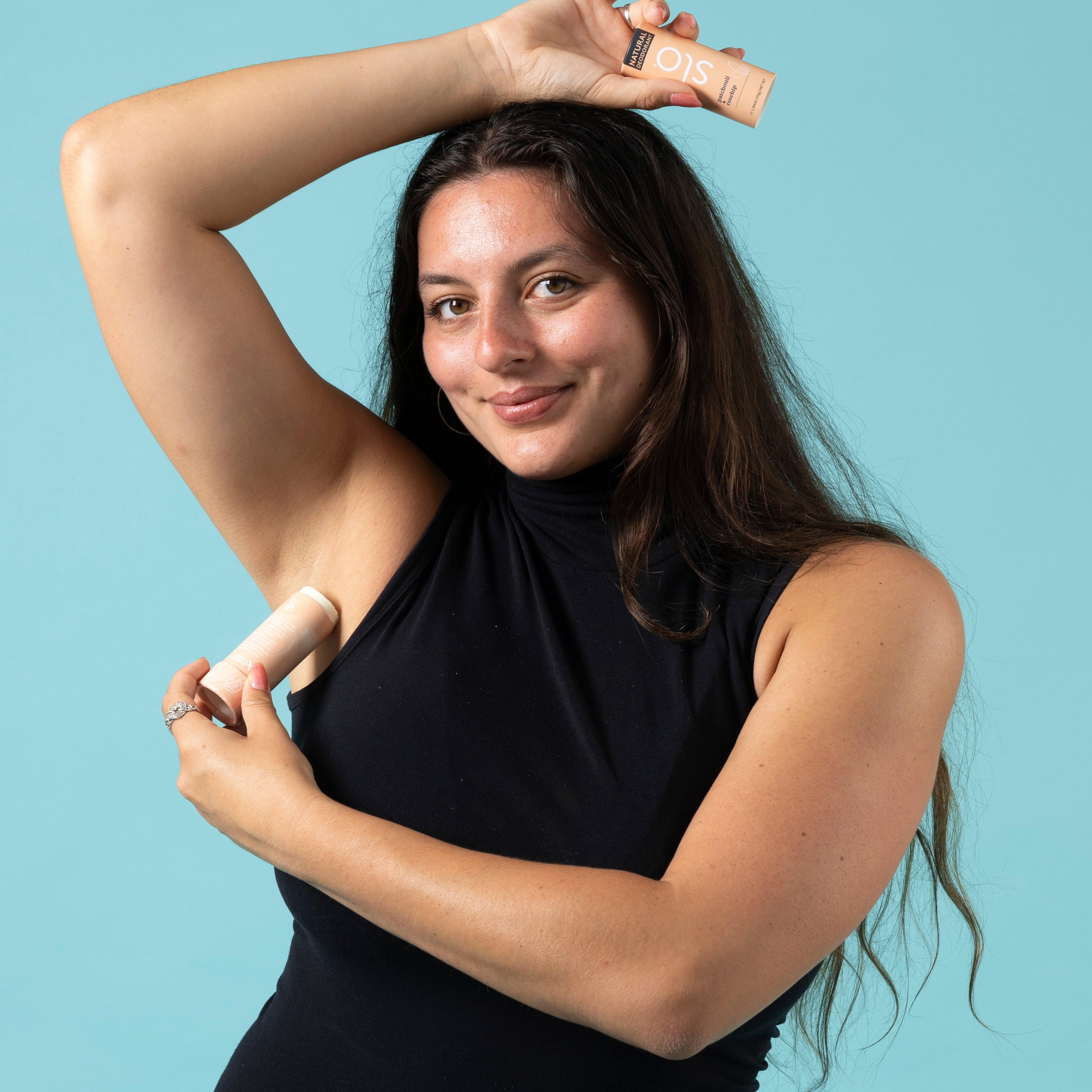 Natural Deodorant - Patchouli + Rose NEW!