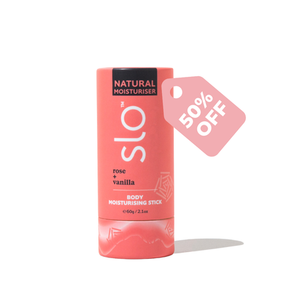 Natural Body Moisturizer - Rose + Vanilla