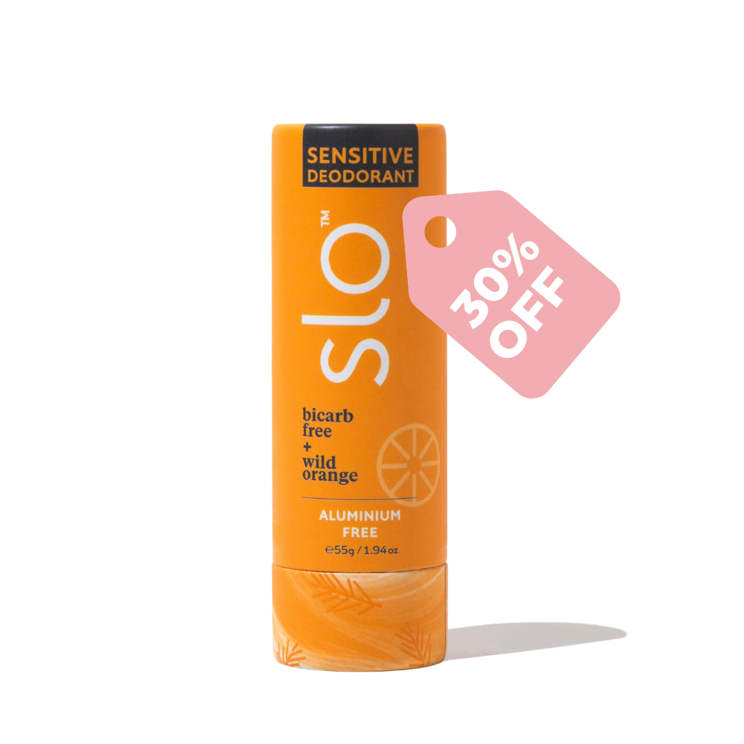 Natural Deodorant - Sensitive Wild Orange Bicarb Free