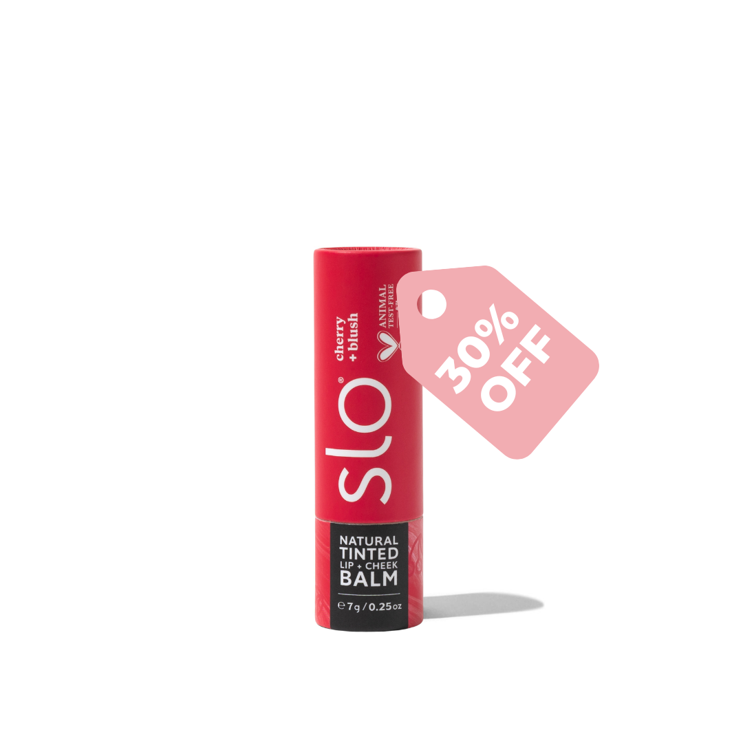 Natural Lip and Cheek Tint - Cherry Blush