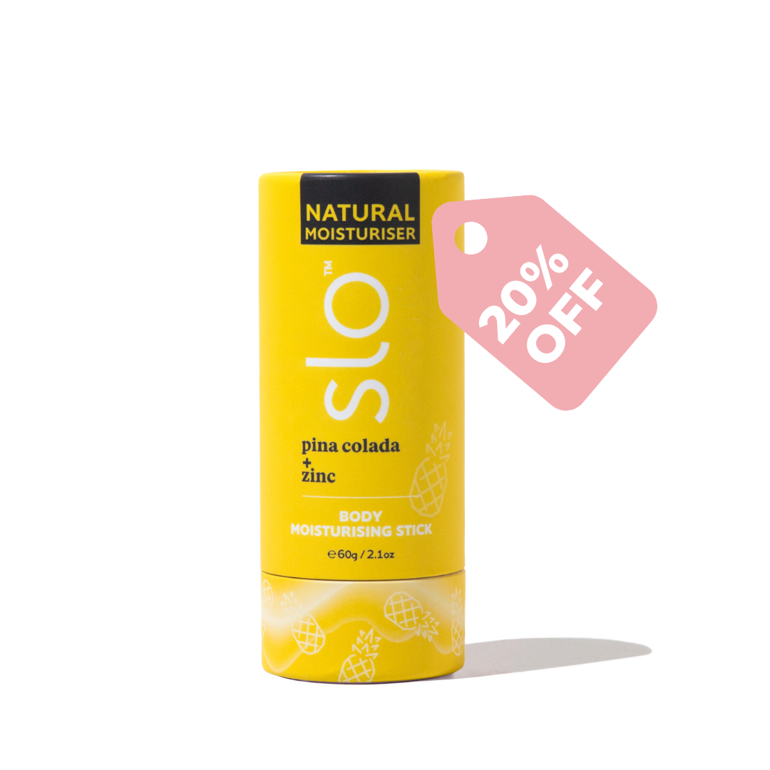 Natural Body Moisturizer - Pina Colada + Zinc