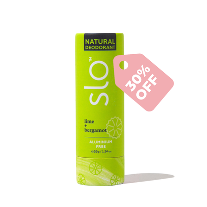 Natural Deodorant - Zesty Bergamot + Lime