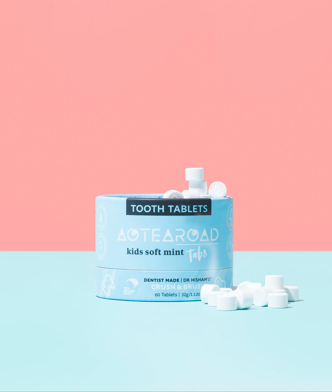 Aotearoad Tooth Tablets - Soft Mint on sale