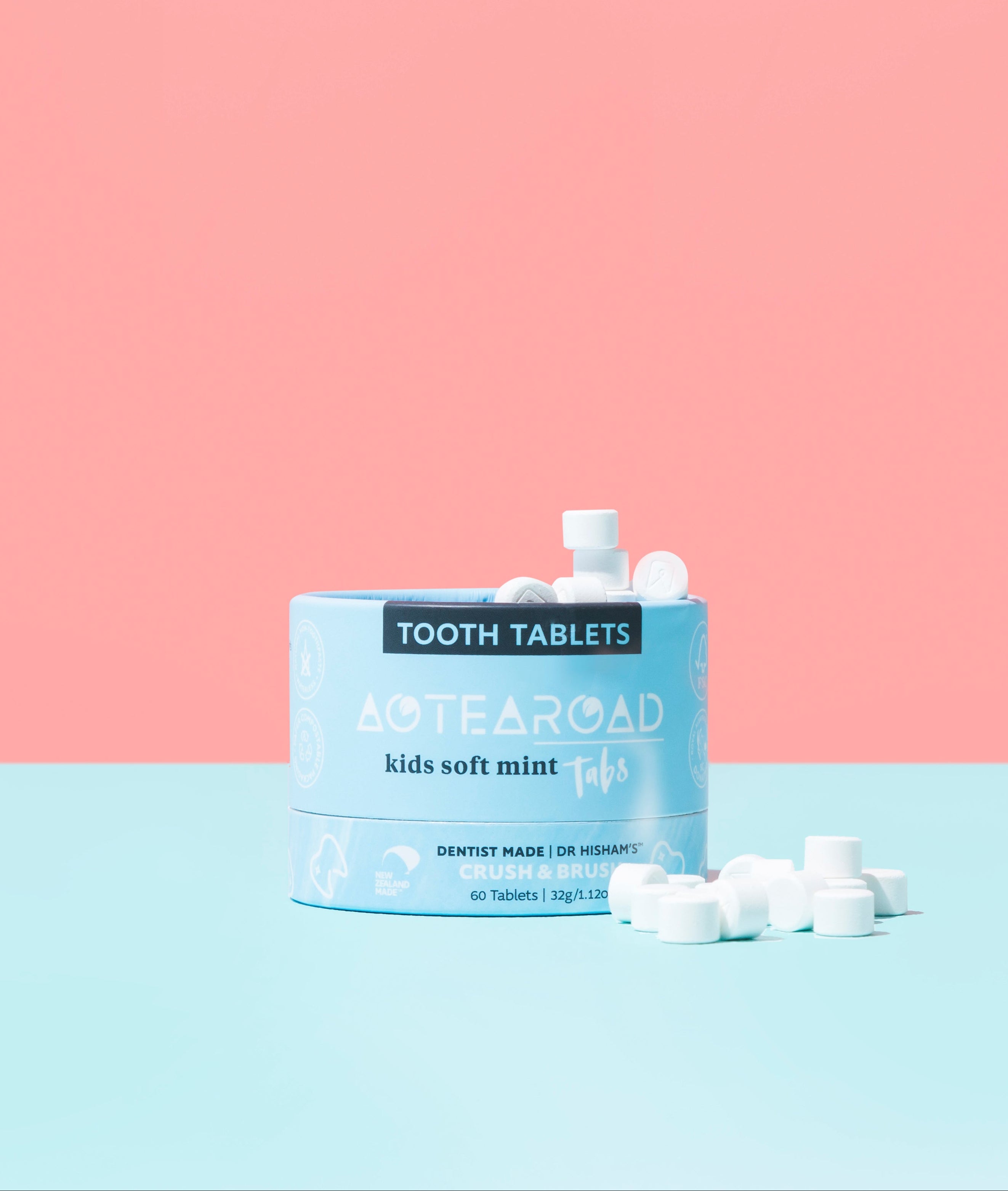 Aotearoad Tooth Tablets - Soft Mint on sale