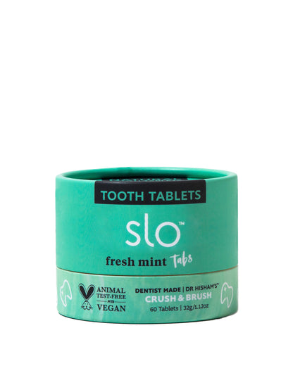 Tooth Tablets - Box of Fresh Mint Tubs