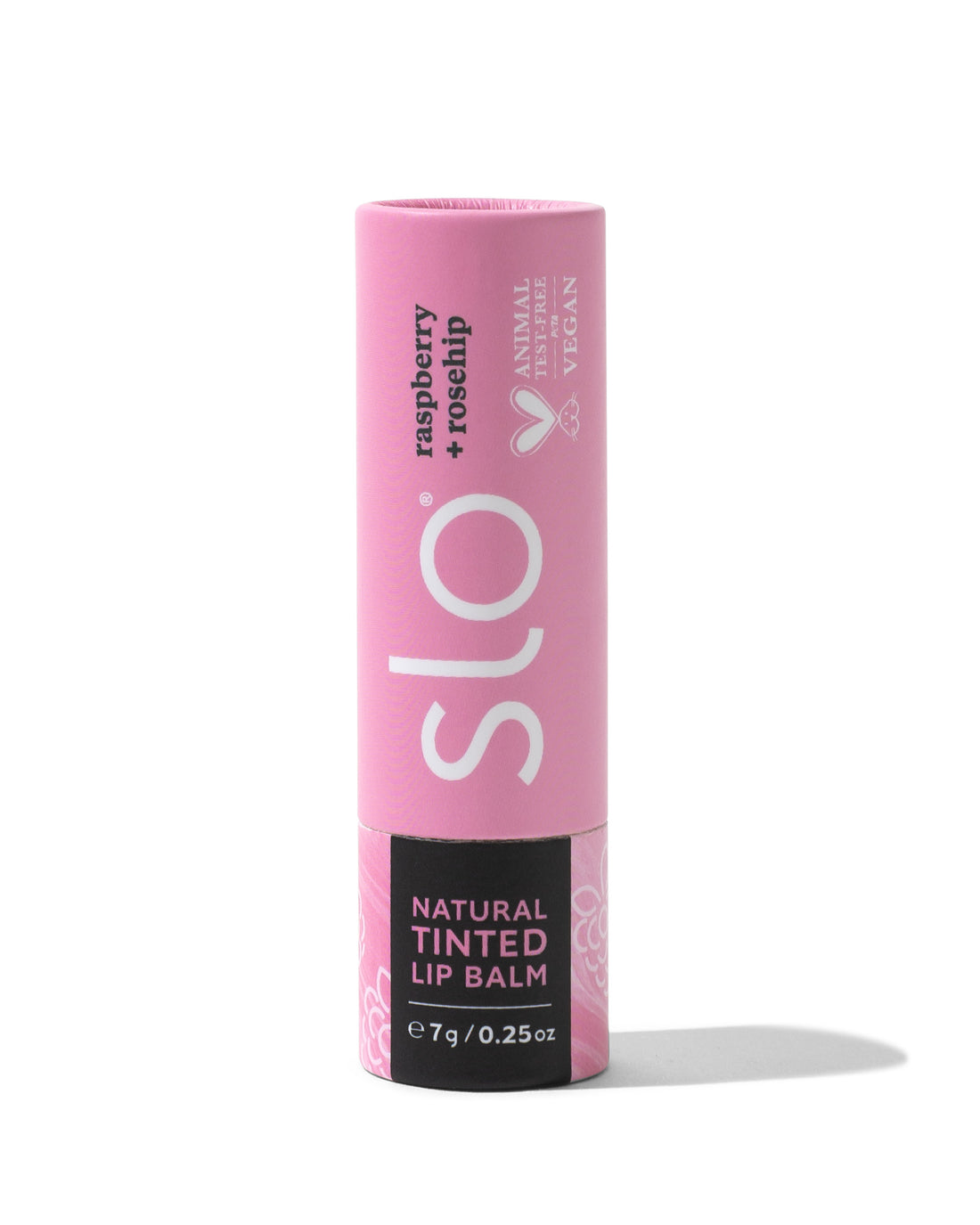 Natural Tinted Lip Balm - Raspberry + Rosehip